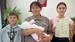 В Оршанском районе у семьи Криваксиных родился девятый ребёнок