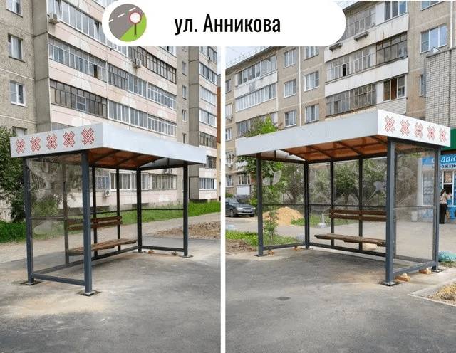 В Йошкар-Оле установили 9 новых остановок