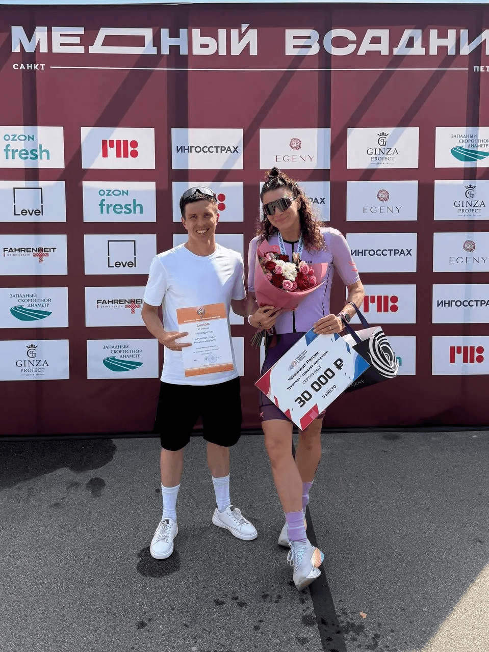 Спортсменка из сборной Марий Эл по триатлону взяла «серебро» на Чемпионате России