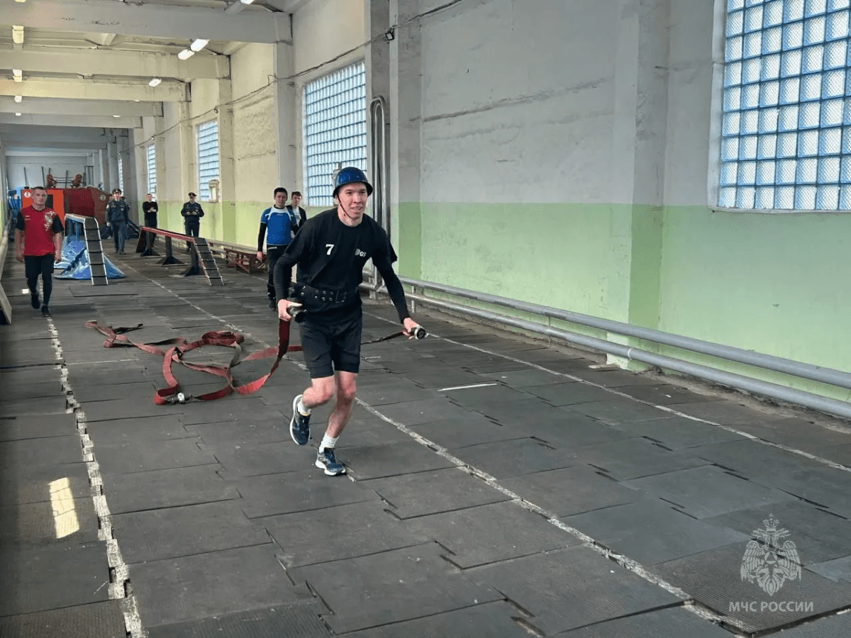 В Пембе прошло отборочное соревнование по пожарно-прикладному спорту с огненным азартом