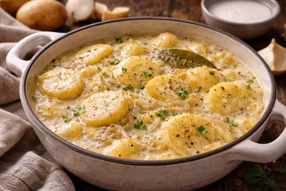 Картофель в молоке кажется странным — пока не попробуешь это простое блюдо из трёх ингредиентов