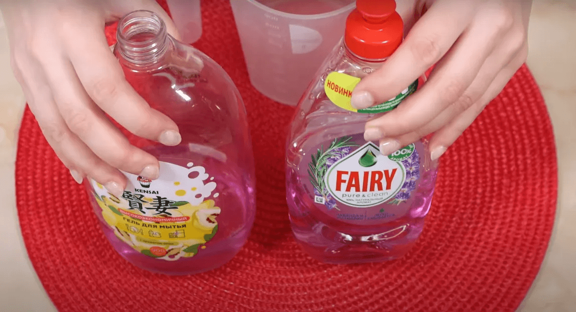 Как из одной бутылки моющего средства сделать две и даже улучшить его?