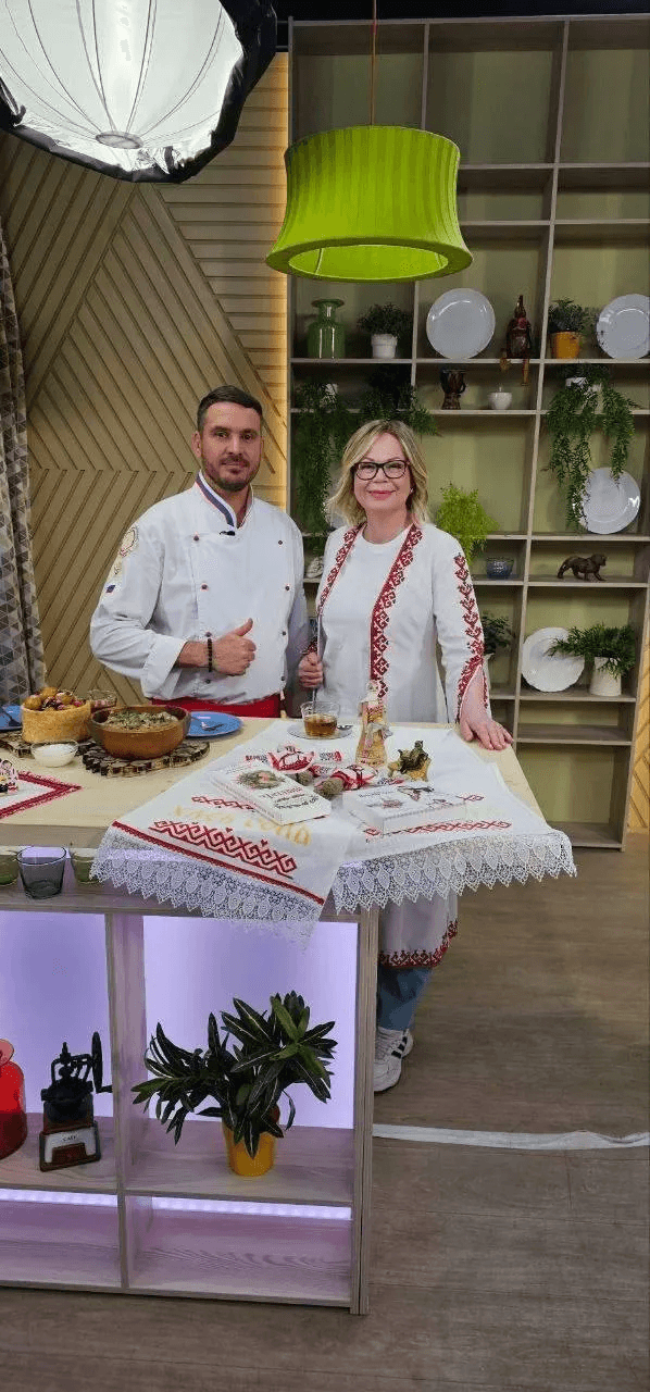 Иван и Юлия Антроповы представили блюда марийской кухни покажут на канале «Еда»