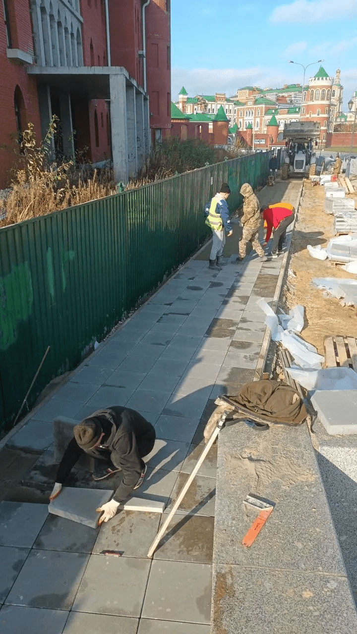 В Йошкар-Оле благоустроили набережную у Итальянского парка