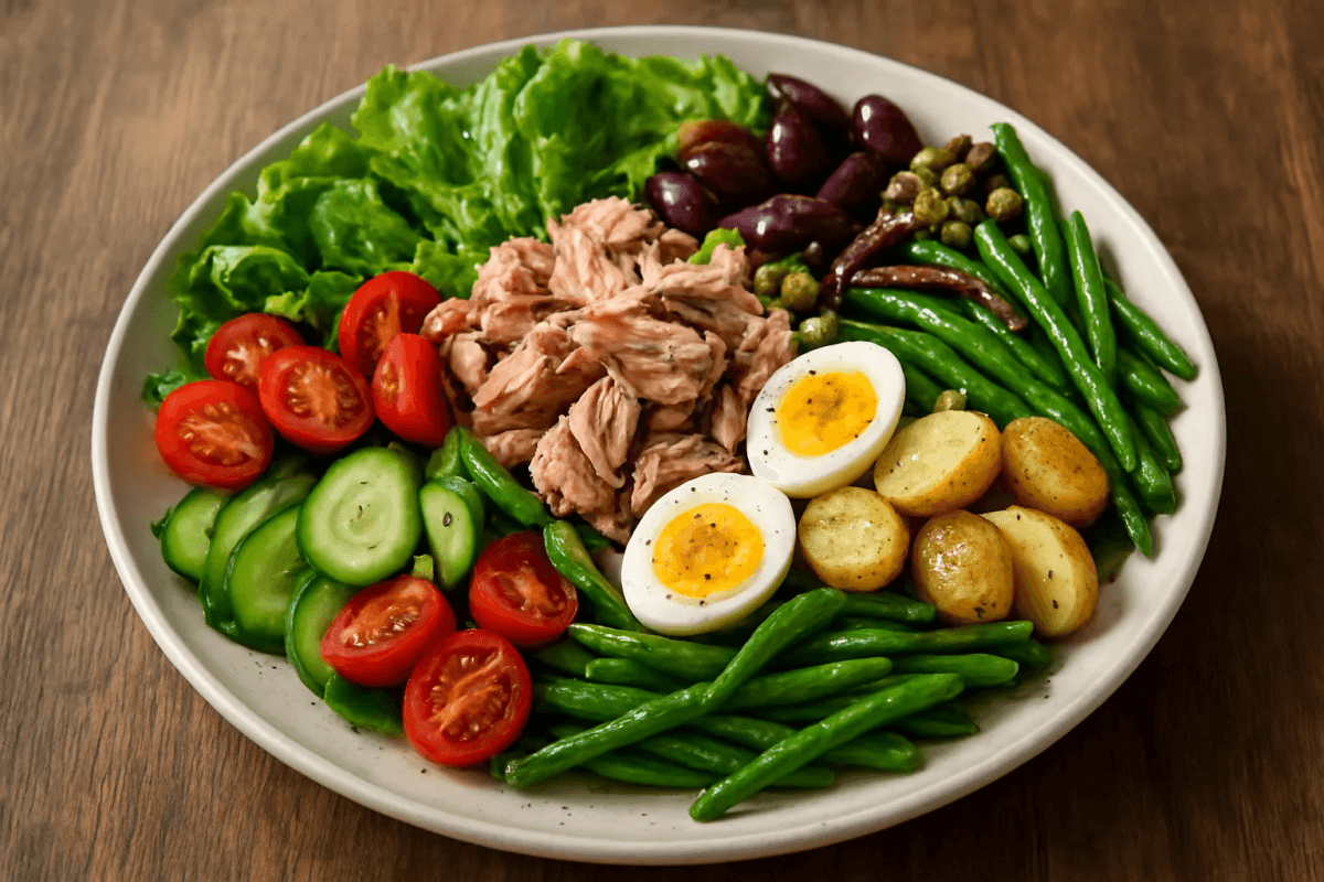 Гастрономическая классика, которая пережила эпохи и стала символом Средиземноморья: готовим вместе Салат Нисуаз