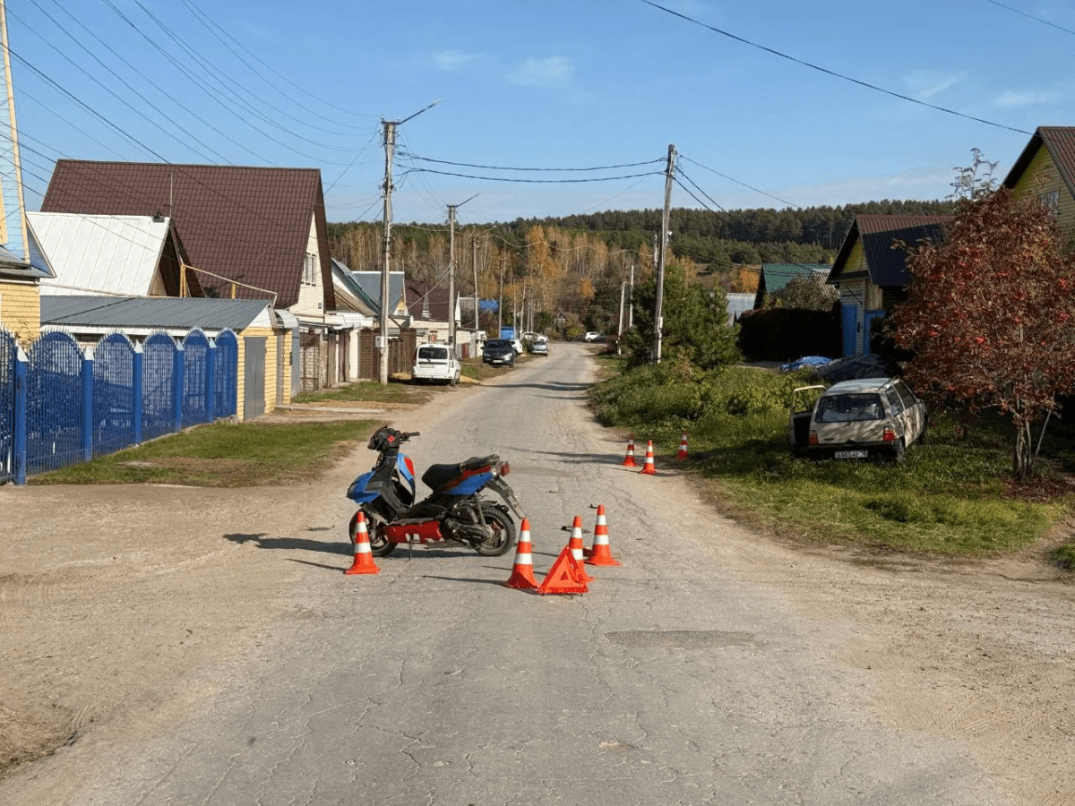 На улице Белинского в Волжске произошло ДТП со скрывшимся водителем