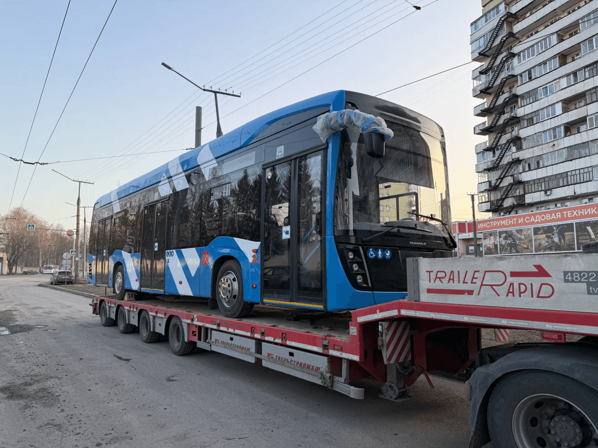 В Йошкар-Оле пройдет тест-драйв нового троллейбуса КАМАЗ с автономным ходом