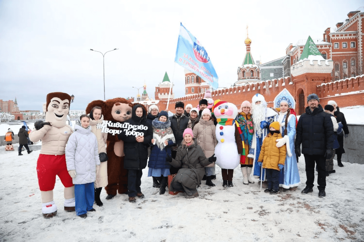 В Йошкар-Оле 1 января пройдёт акция «Трезвый Новый год»
