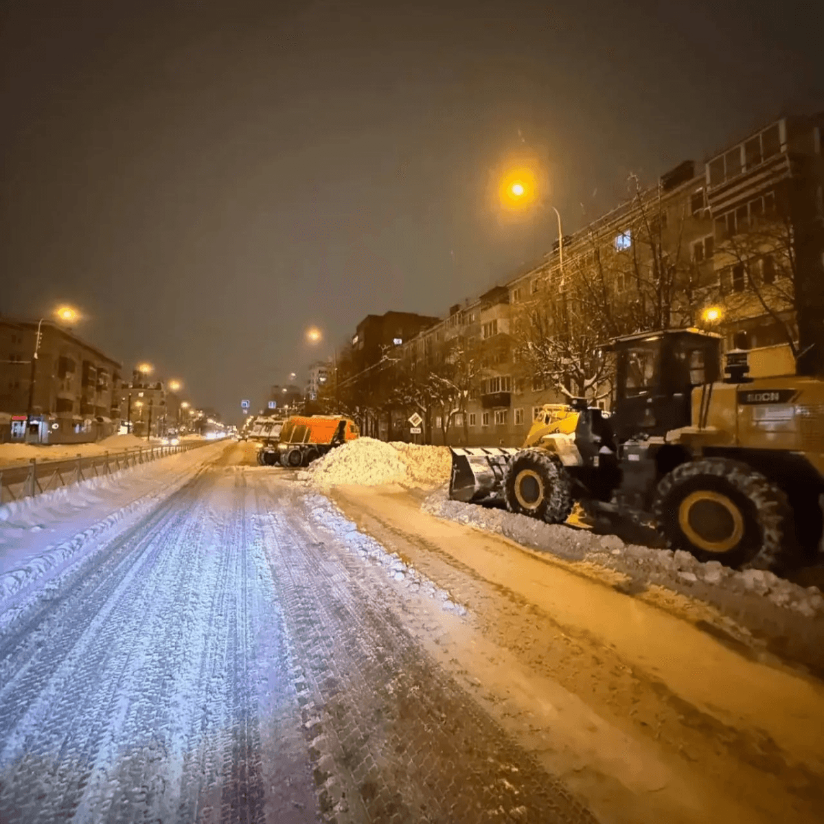 В Йошкар-Оле вводятся ночные ограничения движения для вывоза снега