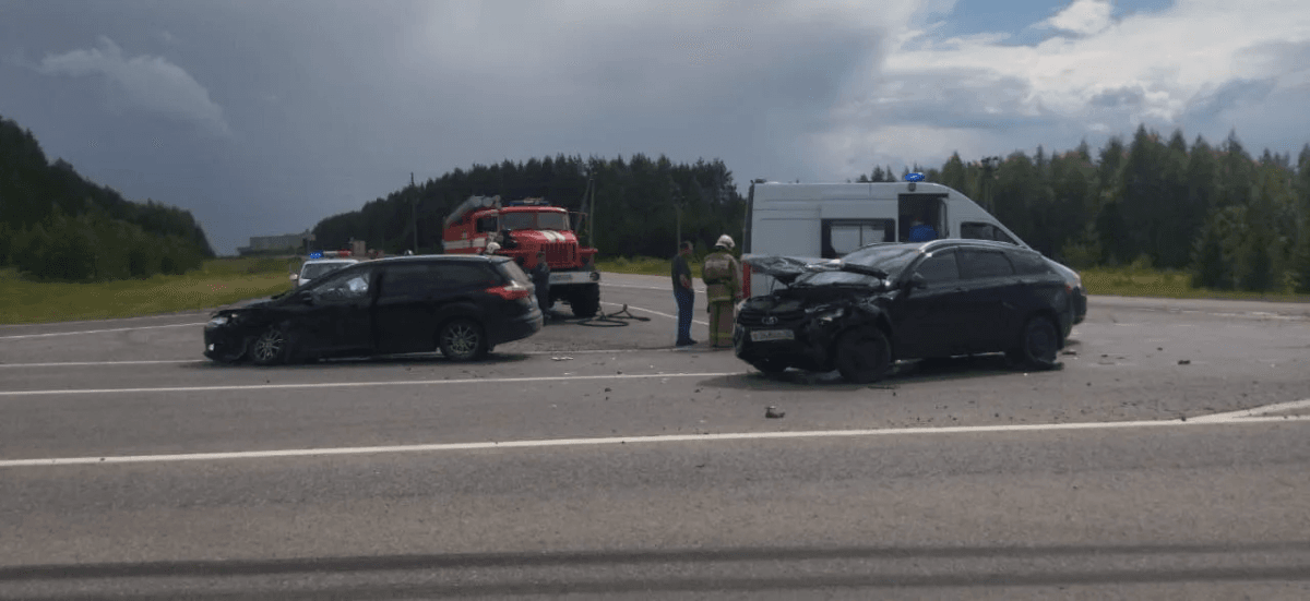 Водитель Ford спровоцировал аварию на трассе Йошкар-Ола – Уржум-есть пострадавшие