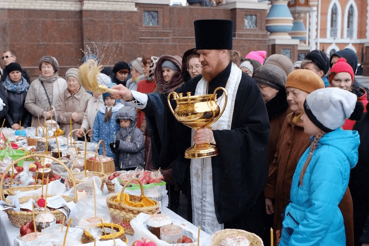 В субботу пройдет освящение пасхальной снеди в храмах Йошкар-Олы