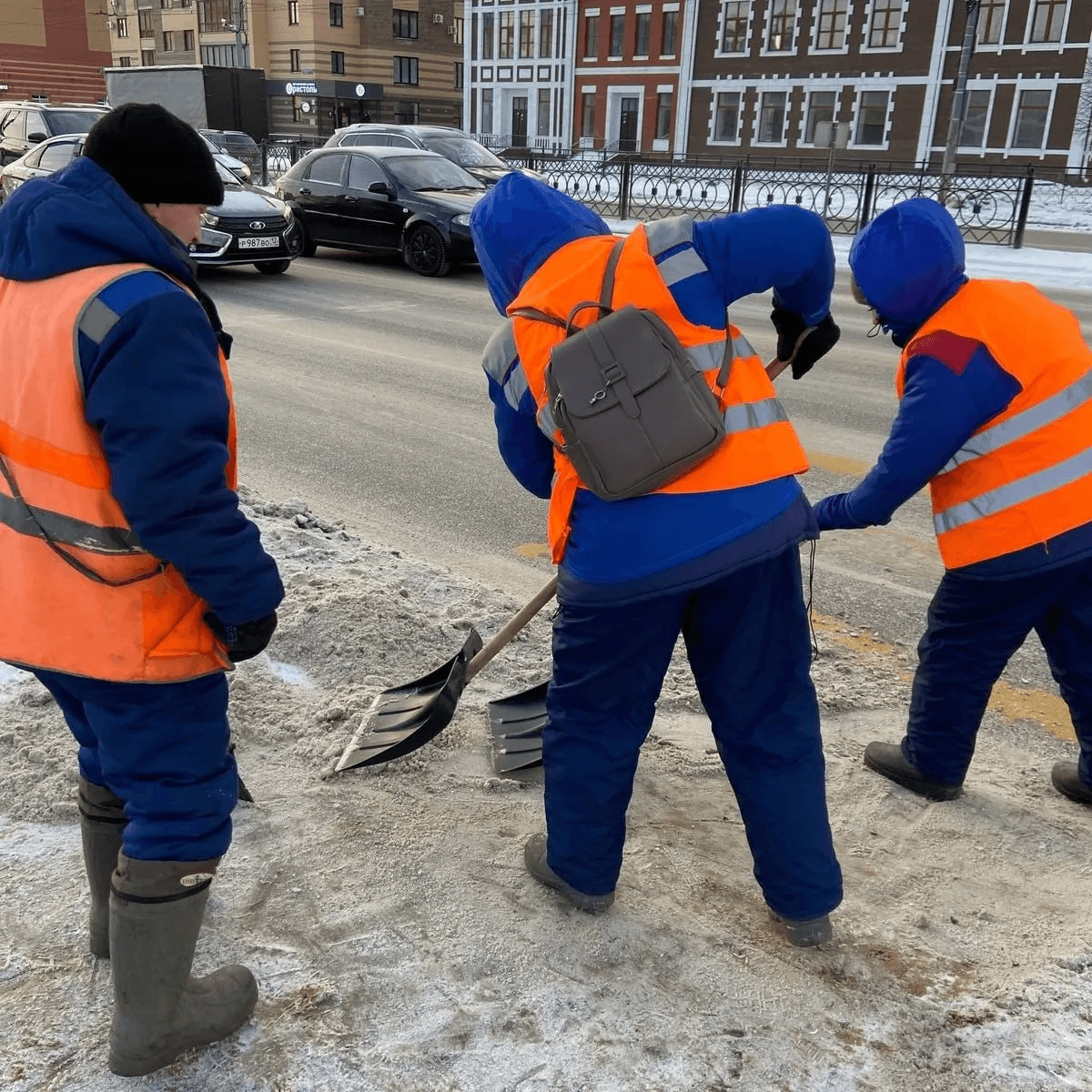 В Йошкар-Оле с начала зимы вывезли 84 200 кубов снега