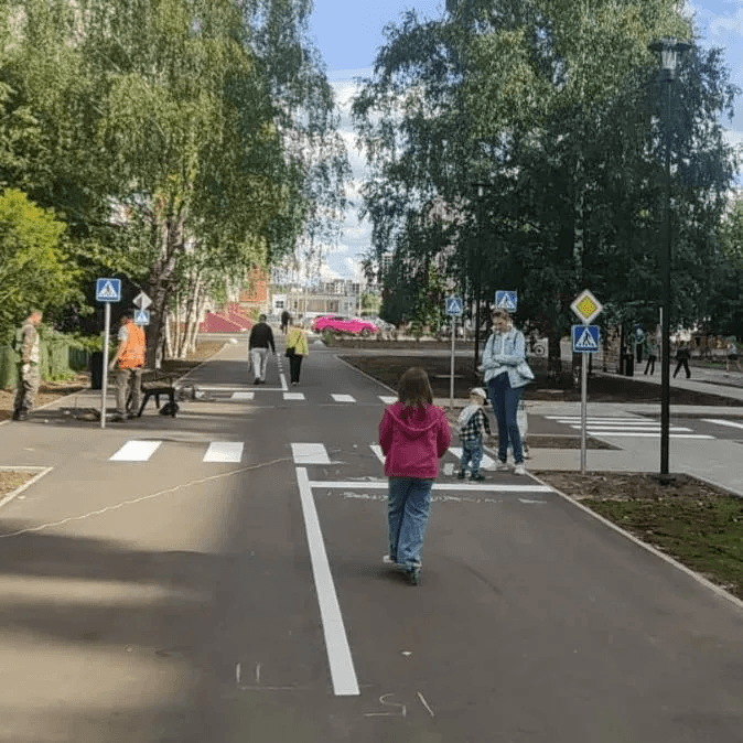 В Йошкар‑Оле на автогородке украли четыре дорожных знака