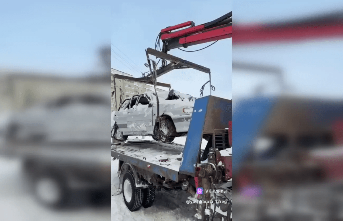 Администрация Йошкар-Олы перешла к эвакуации «зимних подснежников»