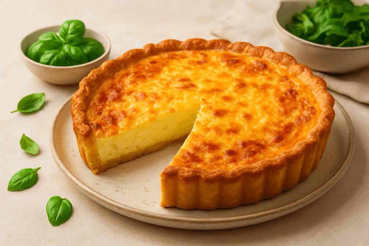 Сырный пирог: идеальное сочетание вкуса и изысканности - универсальное блюдо для завтрака и праздника