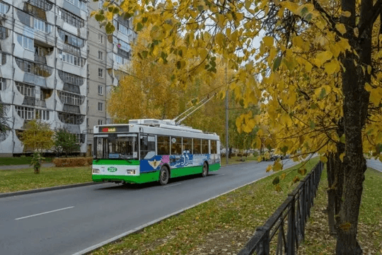 Сегодня в Йошкар-Оле отметили 55-летие первого троллейбусного маршрута