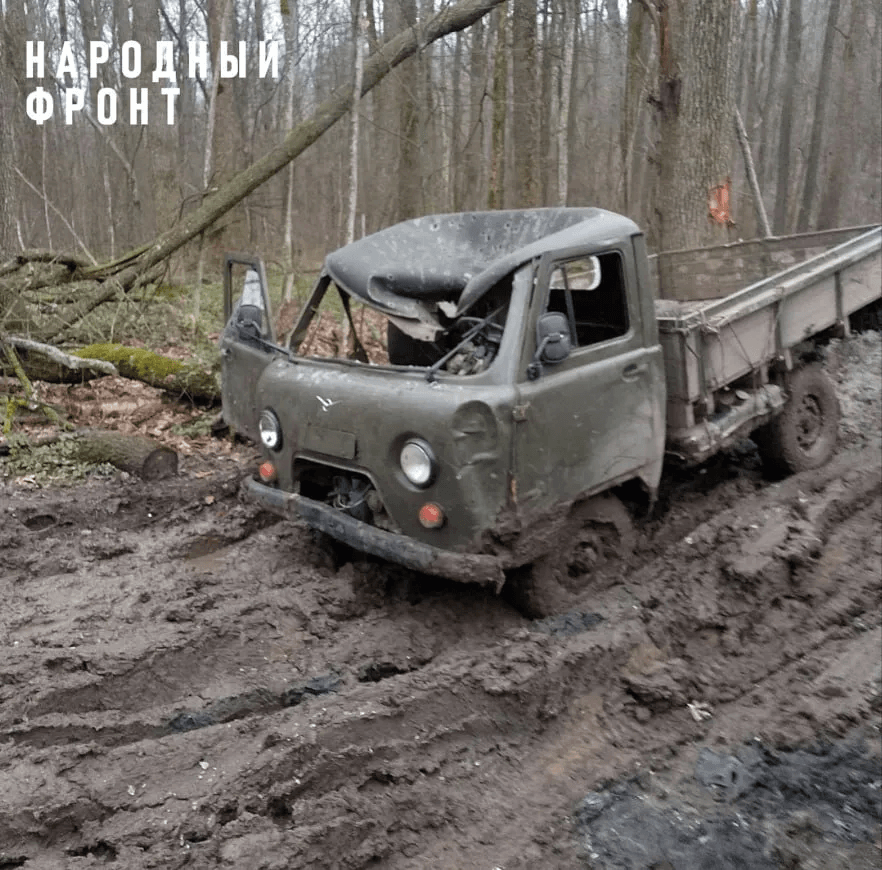 Переданный на фронт автомобиль из Марий Эл принял удар дрона и спас жизни трех бойцов