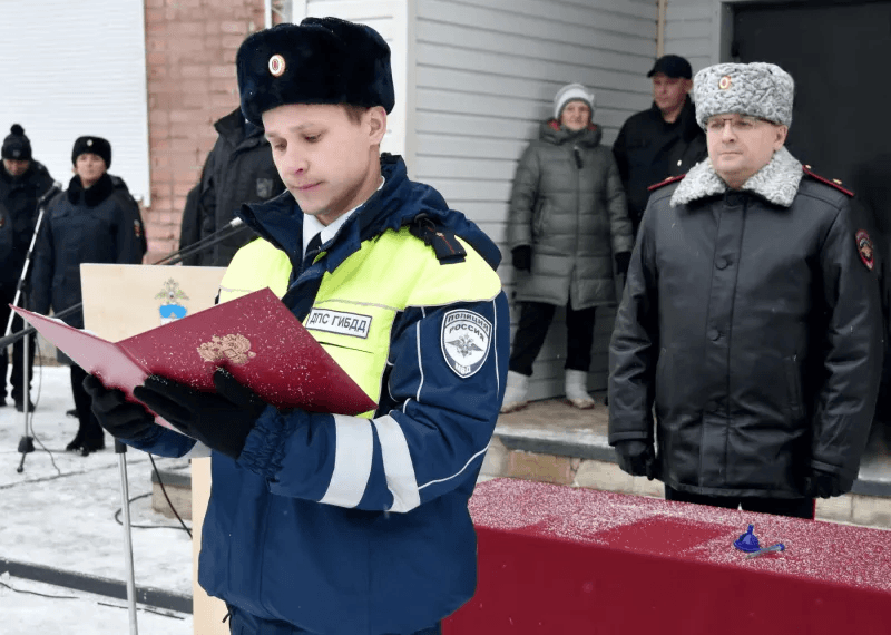 39 слушателей Центра профессиональной подготовки приняли Присягу в Марий Эл
