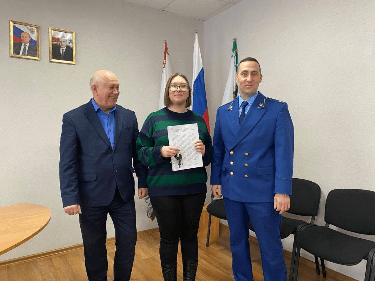 Прокуратура помогла сироте из Марий Эл получить долгожданную квартиру