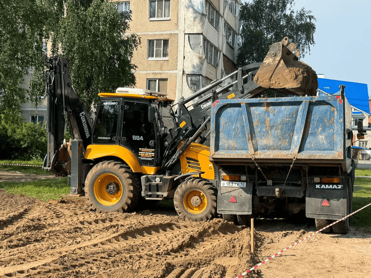 На улице Петрова в Йошкар-Оле появятся новые спортплощадки