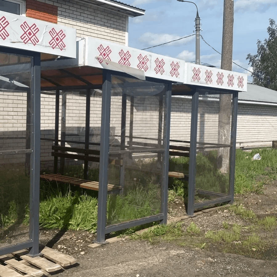 24 новых остановочных павильона установят в Йошкар-Оле
