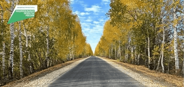 В Марий Эл открыли обновлённую дорогу Кушнур – Озёрки 