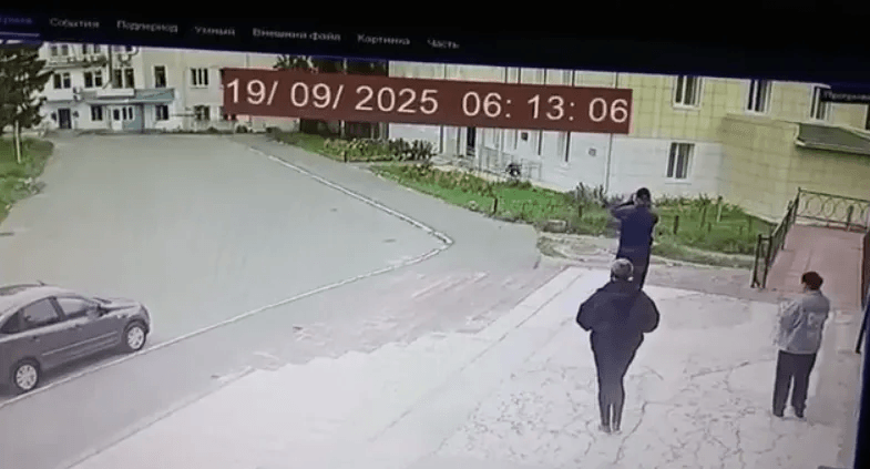 Лесной гость в городе: медвежонок гуляет по улицам Козьмодемьянска