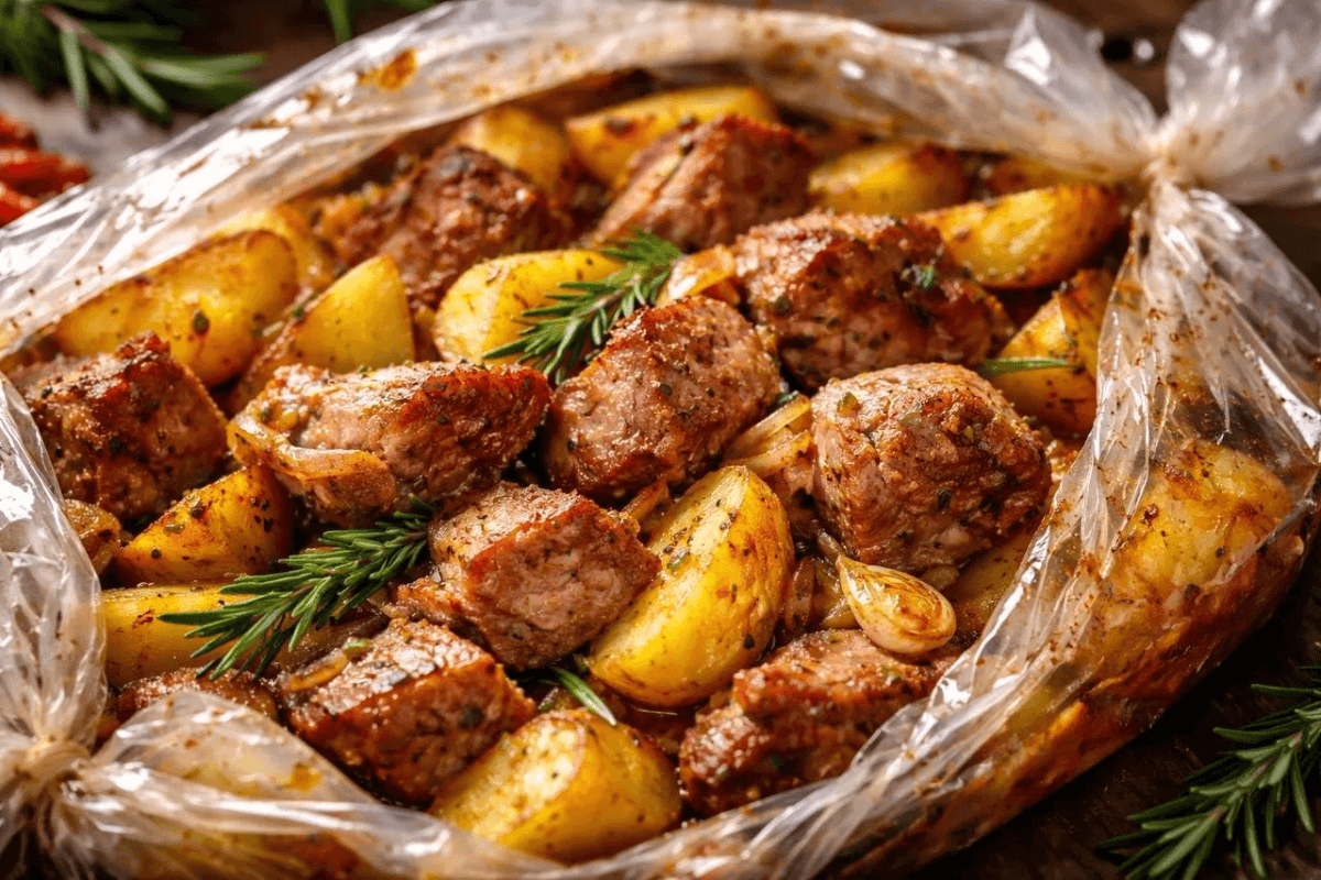 Кулинарный лайфхак: как приготовить идеальный ужин без усилий с помощью рукава для запекания