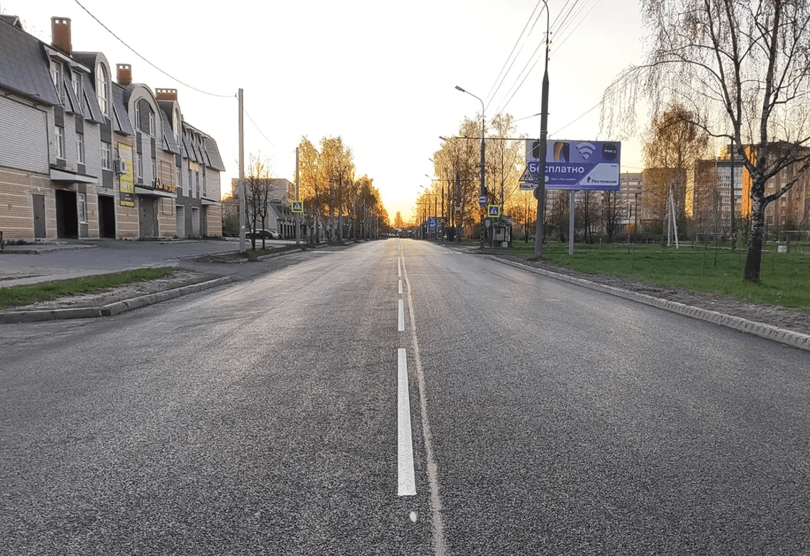 На улице Дружбы в Йошкар-Оле обновили 700 метров асфальта