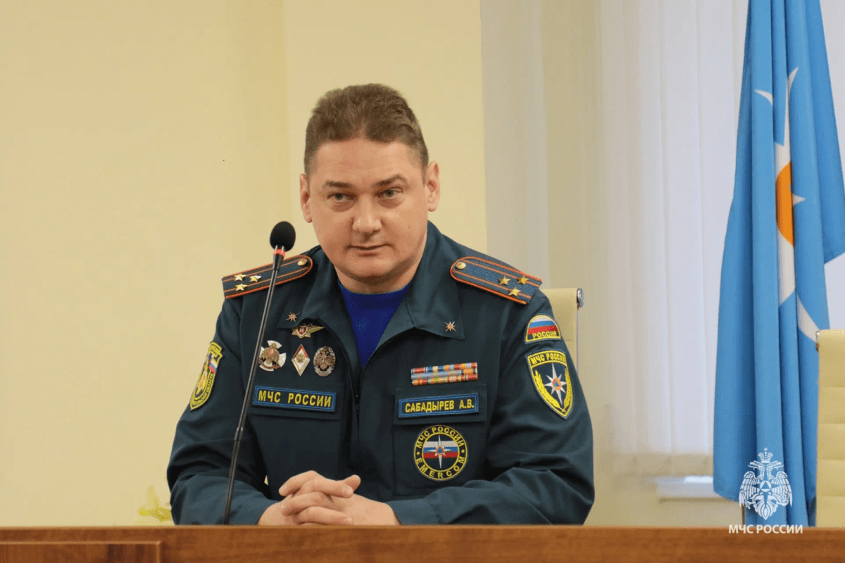 Алексей Сабадырев назначен новым руководителем МЧС по Тульской области