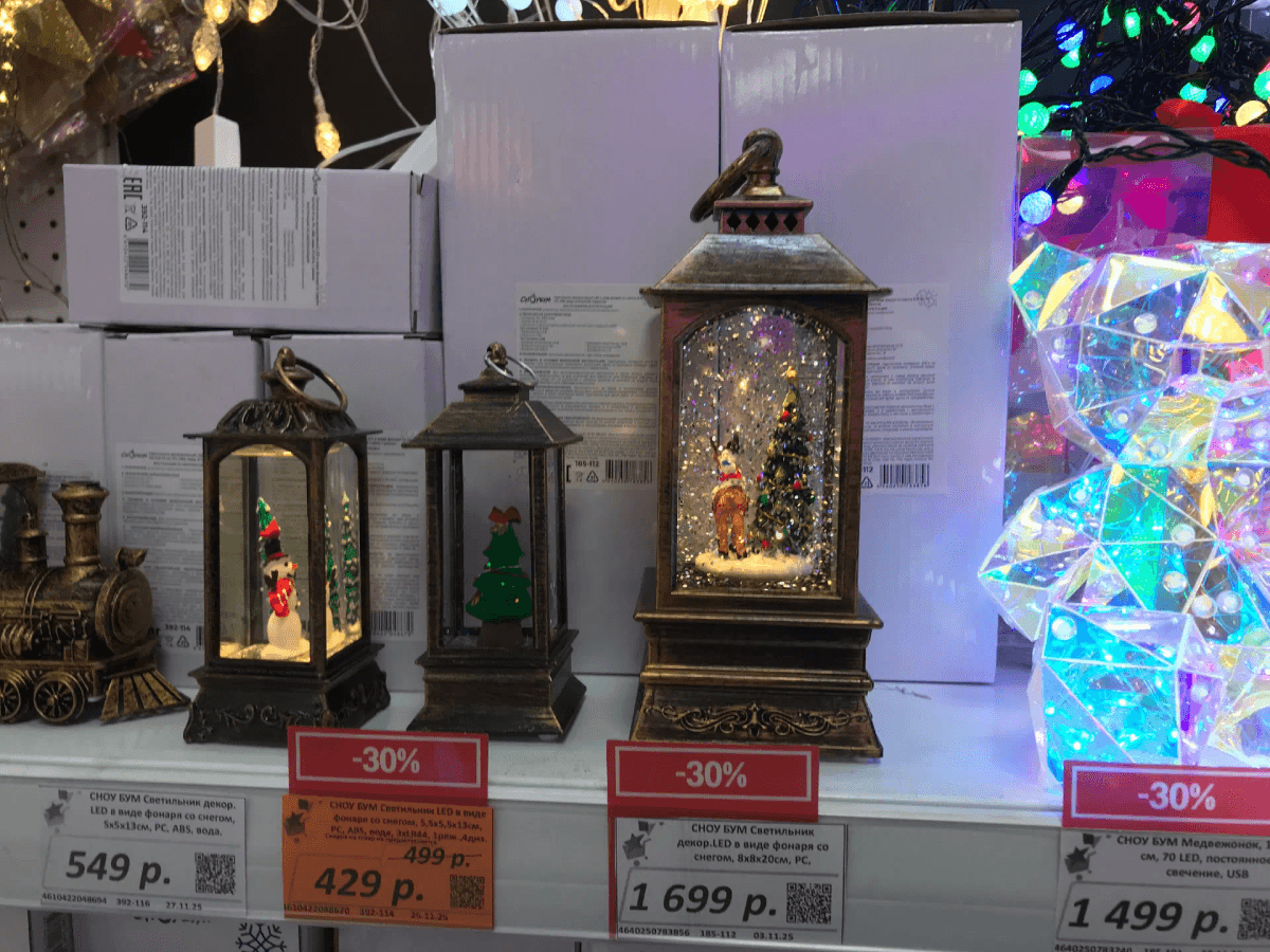 «ФИКС ПРАЙС» с поплением в декабре для Нового года: необычные находки для декора