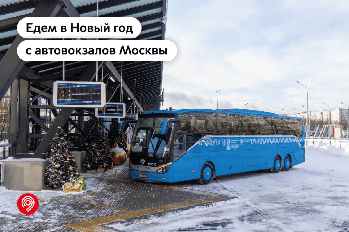 Йошкар-Ола вошла в топ-5 автобусных направлений для москвичей на Новый год