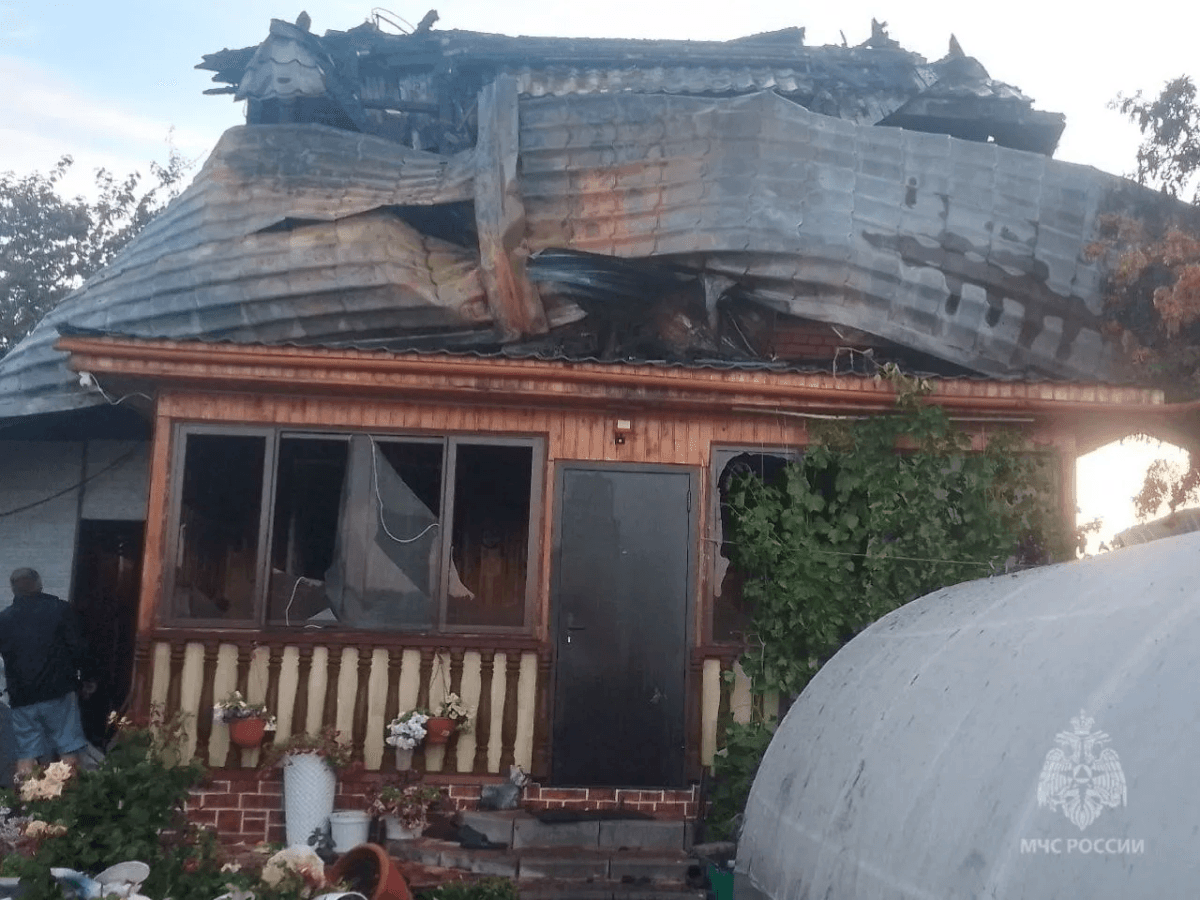 Печь стала причиной крупного пожара в Волжске