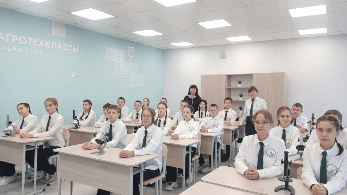 В Мари-Турекской школе прошёл запуск агротехнологического класса