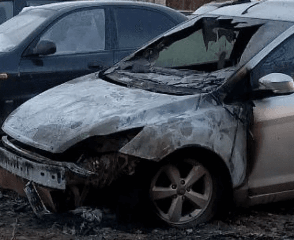 На Анникова в Йошкар-Оле ночью сгорело авто