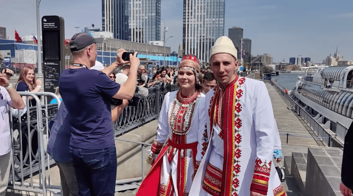Пара из Марий Эл – стала первой, заключившей брак на свадебном фестивале «Россия. Соединяя сердца»