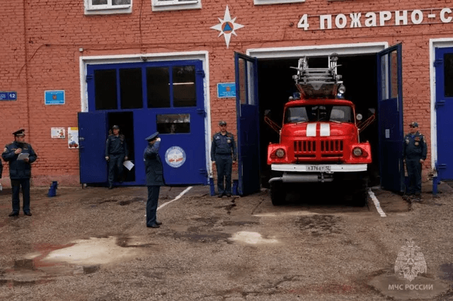 В Йошкар-Оле пожарная автолестница отправилась на заслуженный отдых