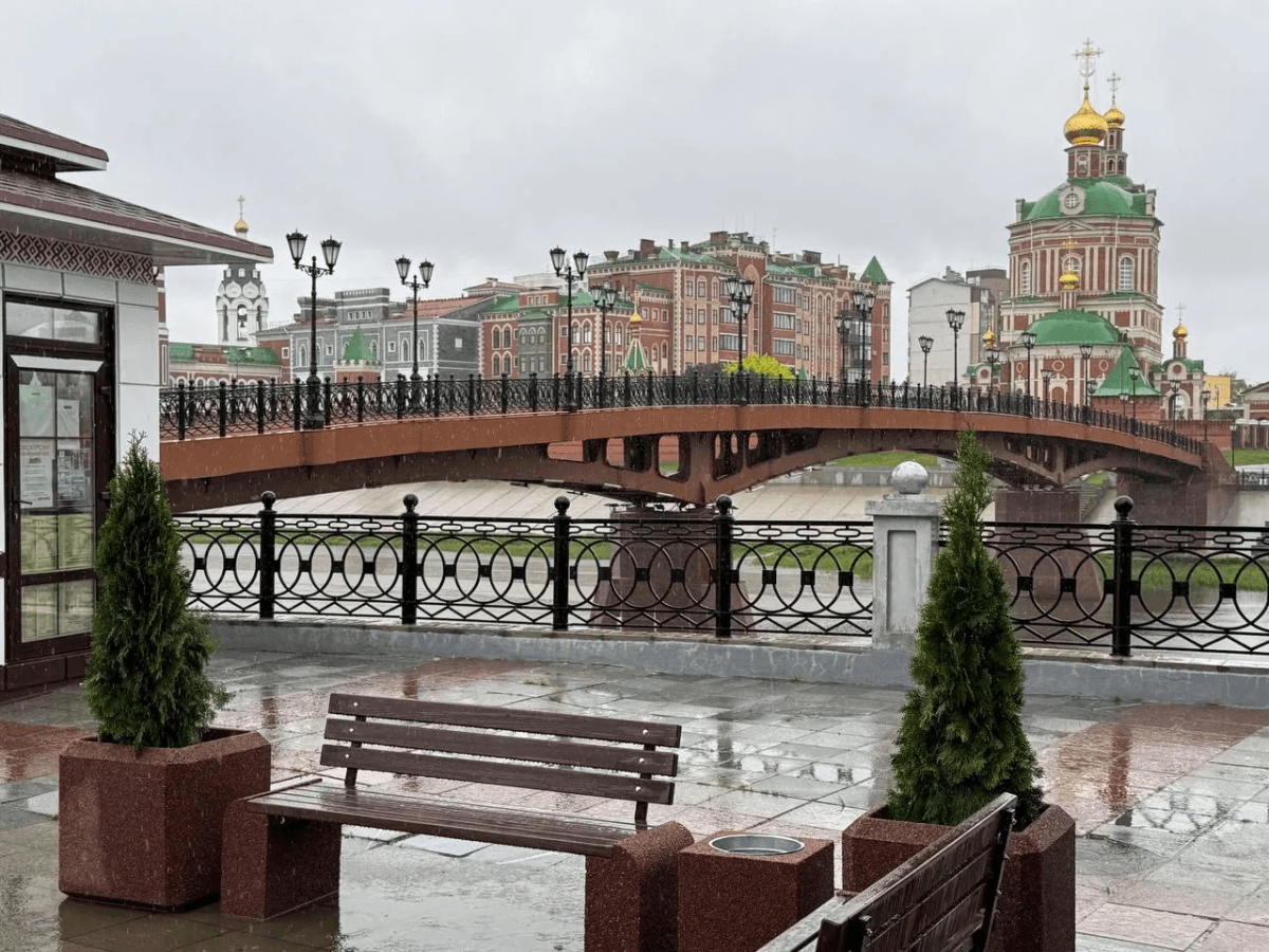 Йошкар-Ола превращает набережную в пешеходную зону 