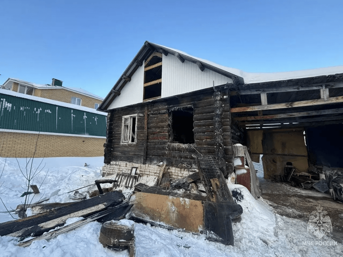 Пожар в Волжске унес жизнь 48-летнего мужчины