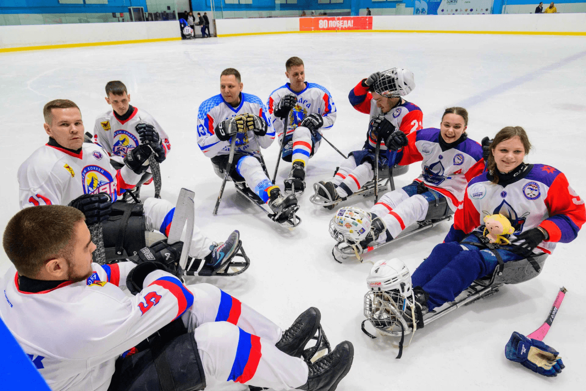 Историческое событие: в Марий Эл впервые проходит турнир по следж-хоккею