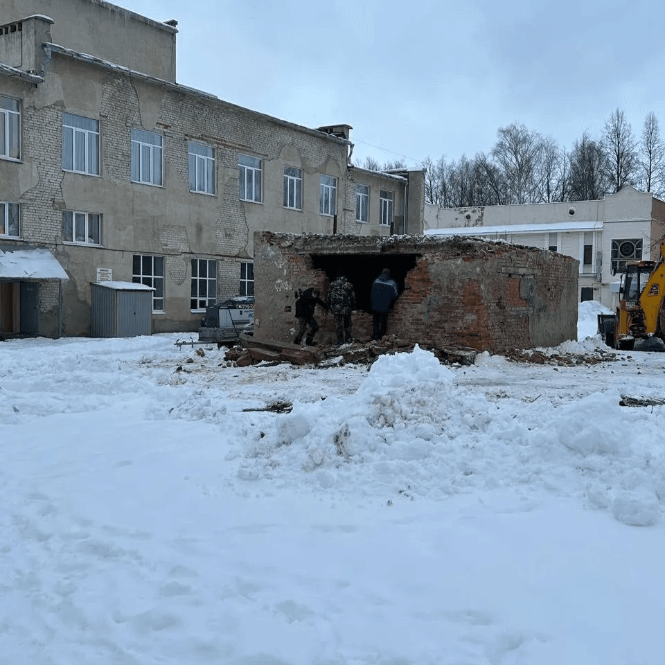 Во Дворце культуры Российской Армии в Йошкар-Оле началась реконструкция станции пожаротушения