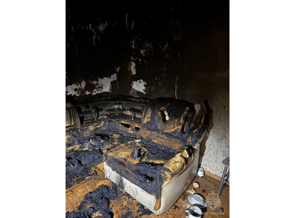 Ночной пожар в Йошкар-Оле унёс жизнь мужчины