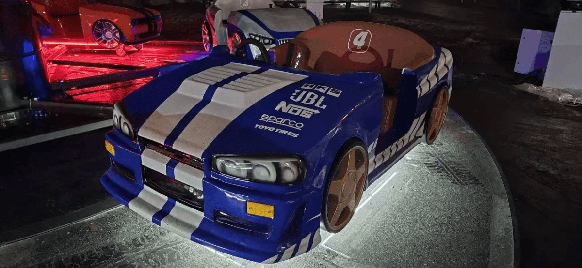 В Центральном парке Йошкар-Олы открылся новый аттракцион «Дрифт»