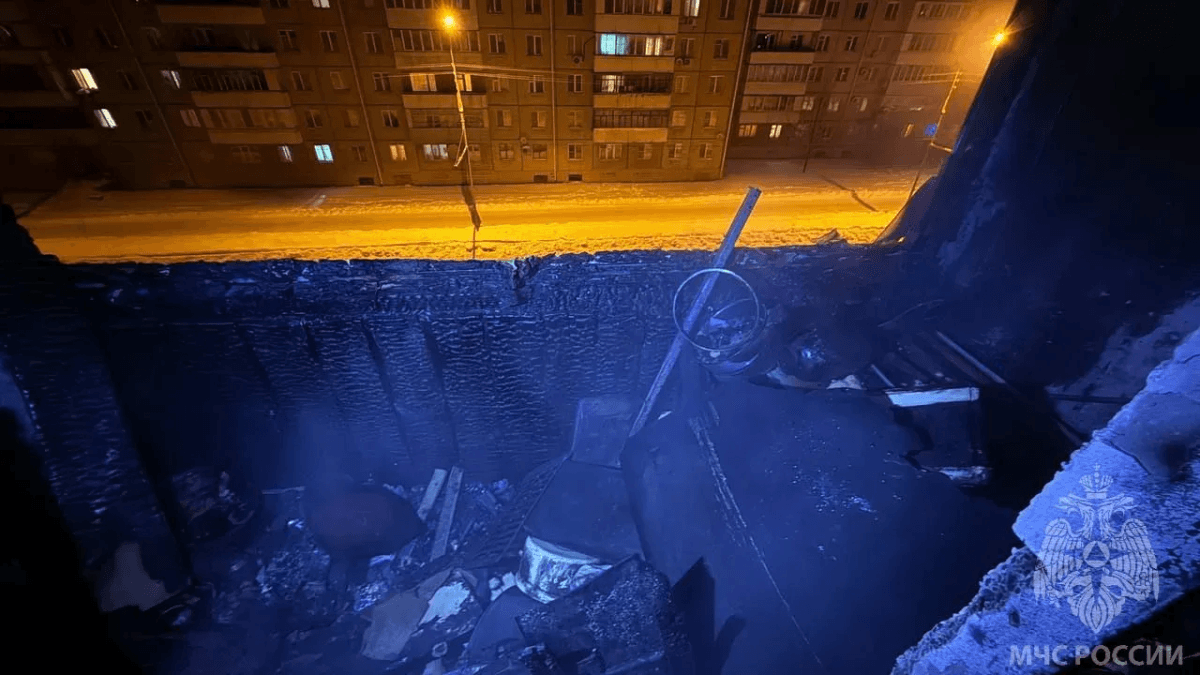 В Йошкар-Оле пьяный житель устроил пожар на балконе