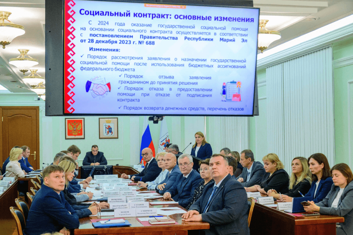 С начала года в Марий Эл заключили 913 социальных контрактов для поддержки жителей