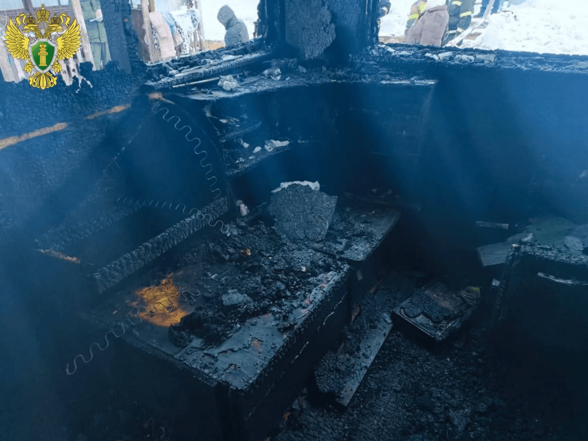 Хозяйка дома в больнице, сын погиб: прокуратура проводит проверку по факту смертельного пожара в Новом Торъяле