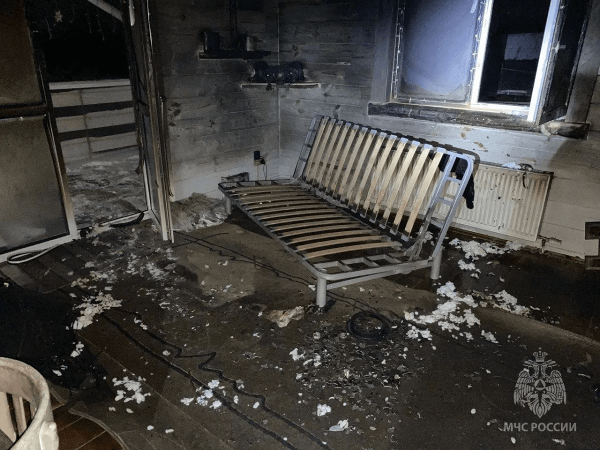 70-летний мужчина погиб при пожаре в своем доме в Горномарийском районе