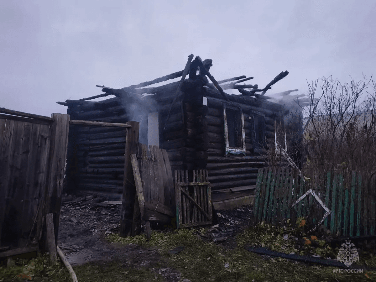 Пожар в деревне Петропавловка унес жизнь 60-летнего мужчины