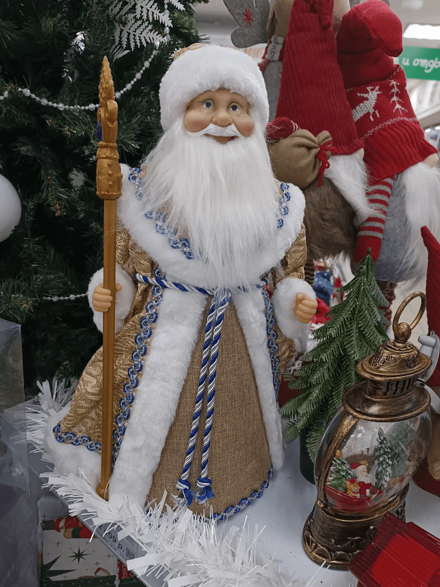 В Галамарте нашла такую интересную посуду и Деда Мороза - полный обзор