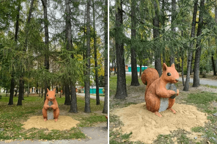 Новая лесная красавица украсила Центральный парк культуры и отдыха в Йошкар-Оле